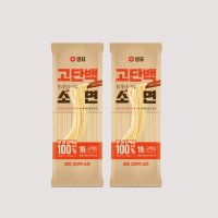 샘표고단백면 소면 400g 2개