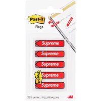 Supreme 19FW Post-it Flags 슈프림 포스트잇 북마크 Week 3