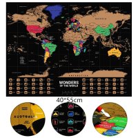 게시판 대형 스크래치 오프 세계 여행지도 프리미엄 맞춤형 벽 스티커 포스터 여행자용 지구본 모든 코르크보드 벽메뉴판 어린이집 환경판 코르크판 까꿍판 생일판 아파트 교회 가게 호환