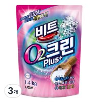 비트 O2 크린플러스 표백제  1.4kg  3개