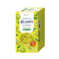 담터 콜드브루티 샤인머스캣 그린티 1.8g x 20개입