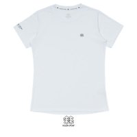 코오롱스포츠 여성 기본형 반팔 라운드 티셔츠 JKTCM23302OWH