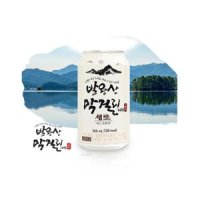 일화 일화 발왕산 막걸리 제로 350ml 비알콜 음료 캔막걸리