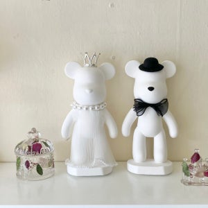 웨딩빅베어 set 석고방향제, 어설렘