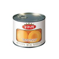 [농심]알쿠니아 황도 복숭아 통조림 200g