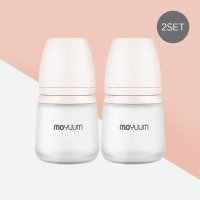 모윰 프리미엄 실리콘 젖병 160ml 2팩