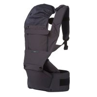 ECLEVE PULSE ULTIMATE COMFORT HIP SEAT 베이비 캐리어 - 수상 경력에 빛나는 9가지 위치의 앞뒤 캐리 - 미국 안전 인증 최대 45파운드(차콜 그레이