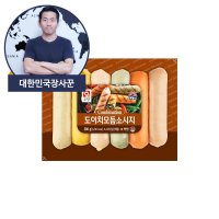 유통기한 사조오양 도이치모듬소시지 390g 7월2일까지 3팩