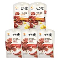 안주야 청정원 바로eat 안주 치즈촘촘 툼바치즈 30g 2개 레드페퍼 매콤고추 3개