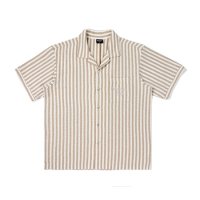 [말본골프][MALBON GOLF]스트라이프 스웨터 버튼업 BEIGE (MAN)(K1686197883903017BE01)