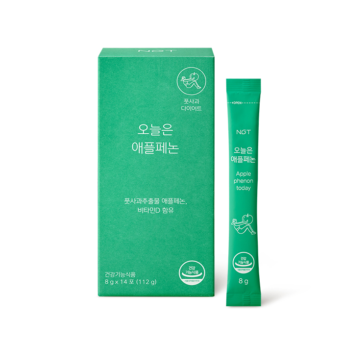 <b>네츄럴굿띵스</b> 오늘은 애플페논 8g x 14포