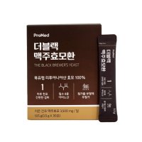 프로메드 더블랙 맥주효모환 3.5g x 30포