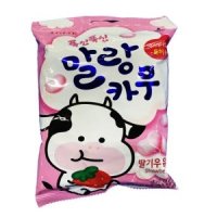 롯데 말랑카우 딸기맛 79g