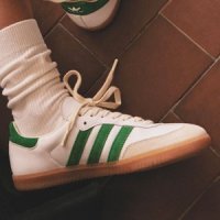 [해외] 아디다스 X 스포티앤리치 삼바 OG 클라우드화이트 그린 Adidas Samba OG