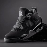 [해외] 에어 조던4 블랙캣 GS Air Jordan 4 Retro Black Cat GS