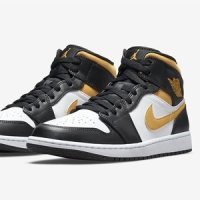 [해외] 에어 조던1 미드 폴른 Air Jordan 1 Mid White Balck Pollen