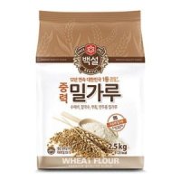 백설 CJ 중력분2.5KG