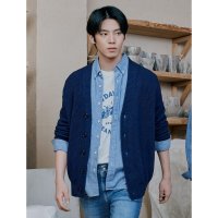 BEANPOLE 빈폴 MEN 리넨 블렌드 리브 카디건 296740