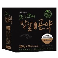 7-Day 밥알 모양 곤약 200g X 7개 1박스 저칼로리