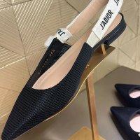 DIOR 크리스찬디올 자디올 슬링백 플랫슈즈 2컬러 KCB384TFL