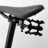 전문가용 소형 알루미늄 합금 자전거 페달 홀더 퀵 릴리스 장치 액세서리