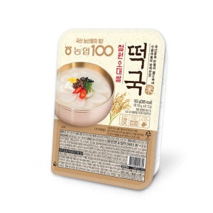 [롯데백화점] 농협식품 [농협]철원오대쌀떡국163g 1개입 든든한끼 간편식 LE1214388879