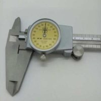 중고 95 Tesa dial caliper 0-200mm Graduation 0 스위스