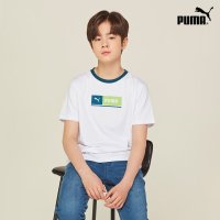 PUMA NEW 푸마키즈 주니어 썸머 반팔티셔츠