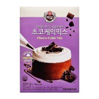 CJ제일제당 백설 초코케익 믹스 350g 5개