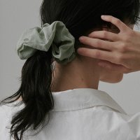 베흐트 brui scrunchie mint 브뤼 오간자 헤어 스크런치