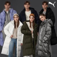 푸마 PUMA 22FW 푸마스포츠 유니 리사이클 롱패딩 벤치코트 6컬러