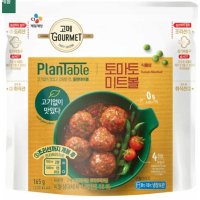 CJ제일제당 cj제일제당 식물성 플랜테이블 토마토미트볼 아이들 밥반찬 간식 간편 식사 혼밥 250g