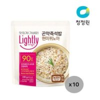 라이틀리 곤약즉섭밥 현미퀴노아 150g x 10개