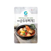 대상 청정원 고메레시피 짬뽕 순두부찌개 양념 140G 6개