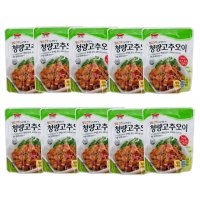 일가집 청량 고추오이 250g x10개입 밑반찬 오이지무침 장아찌  10개