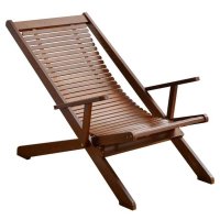 테라스 원목 캠핑 접이식 썬베드 의자 안락의자 비치의자