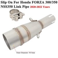 배기 Honda FORZA 300 2020 오토바이 탈출 중간 파이프 연결 머플러