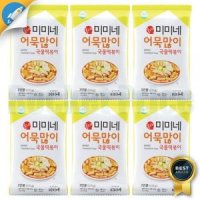 홍대 미미네 미미네 어묵많이 국물떡볶이 570g x 6봉 리뷰 초 기간 한 정