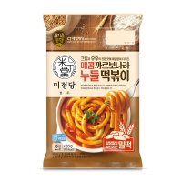 미정당 매콤까르보나라 누들떡볶이 400g