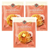 CJ제일제당 CJ 백설 우리밀 핫케익믹스 500g x 3봉