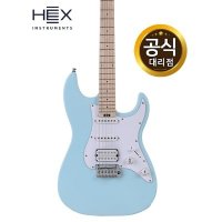 헥스 일렉기타 E100 PLUS S PBL 파스텔 - 헤드폰앰프 선물