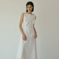 루시르주 Osborn Ribbon tied Sleeveless one-piece