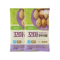 풀무원 건강한 우리집 꼬마 유부초밥 2인분 보급품 냉동 즉석 식품 밀키트 존맛탱 도시락 엄마 손맛 145 5g 2개 1세트