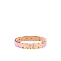 모스키노 MOSCHINO 크리스탈 레터링 레더 벨트 여성 A8021 8011