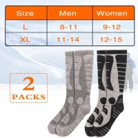 NOVAYARD Merino Wool Ski Socks 2 Pairs Mens 정품보장