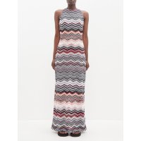 미쏘니 여성 Zigzag crochet-knit maxi dress 니트원피스 1524264