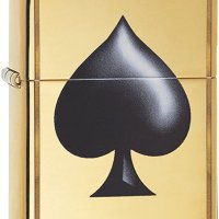 ZIPPO 지포 Ace Lighters 에이스 라이터 일본 미발매 High Polish Brass 수입품