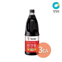 청정원 F 청정원 두번달여 더진한 진간장 1 7L x 3개