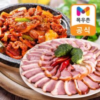 목우촌 허브갈릭 훈제오리 슬라이스 210g 6팩 소스 3봉 오리주물럭 250g 3팩