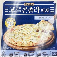 신세계푸드 푸드 리얼밀 고르곤졸라 피자 540g x 1개 종이박스포장